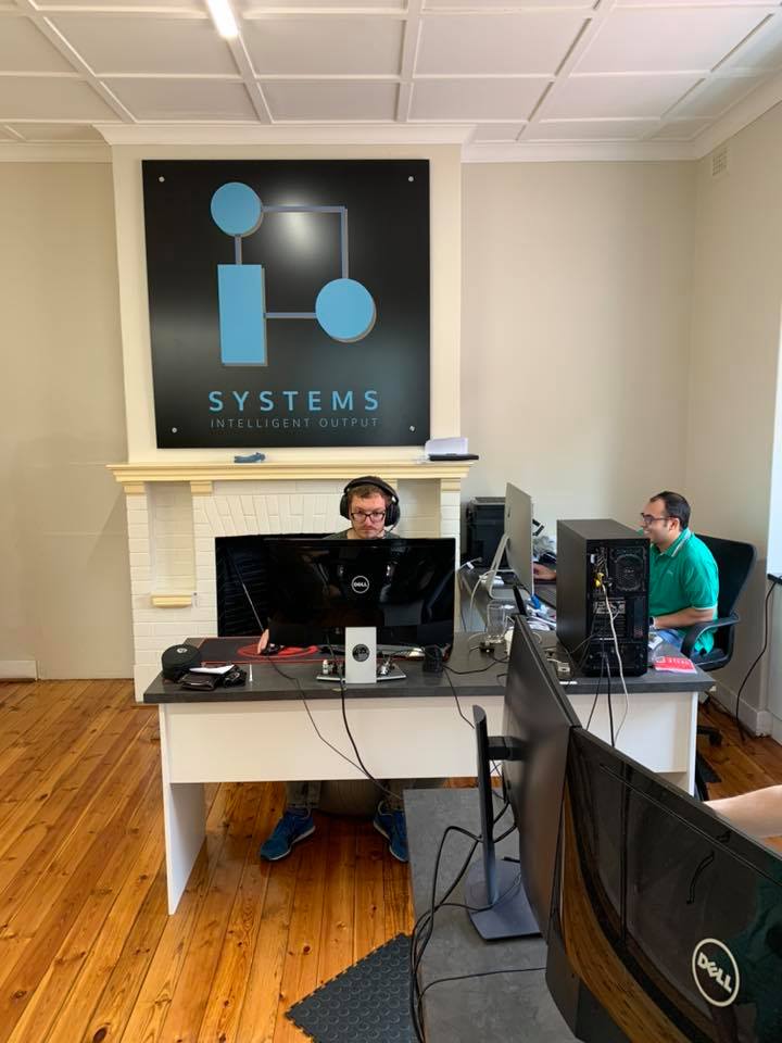 io systems work hard